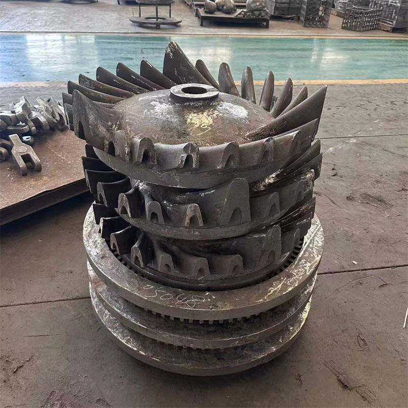 造纸机械设备铸件转子叶轮