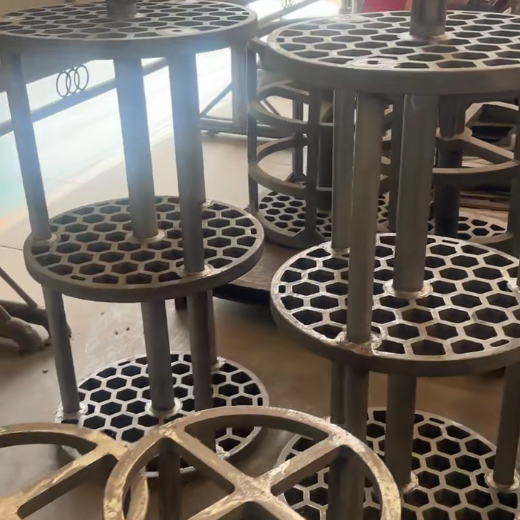 耐热钢料筐实拍视频