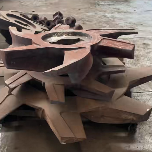 造纸机械设备铸件高浓转子实拍视频